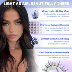 Pawotence easy grip tweezers enable precise cluster placement.