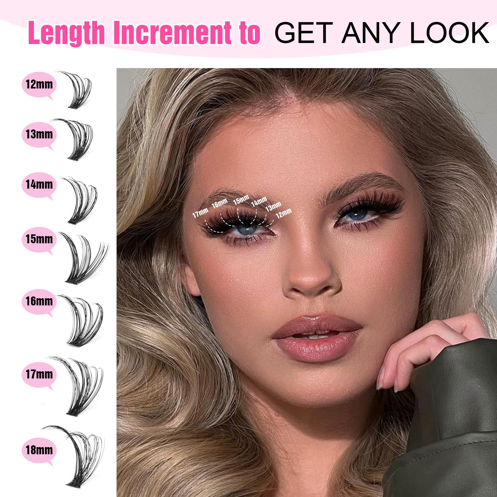 Pawotence lash applicator tweezers for precise placement.