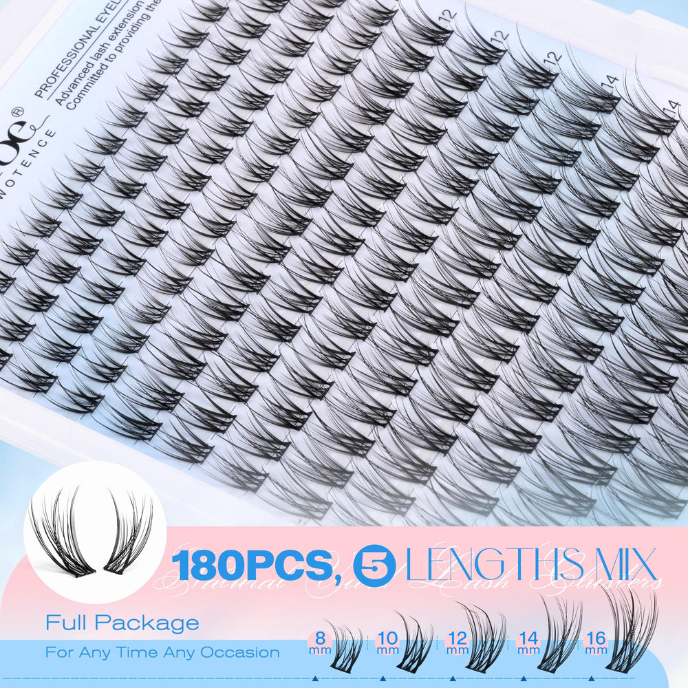 Pawotence Lash Applicator enables precise placement of delicate clusters.