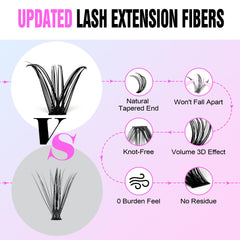 Pawotence lash applicator tweezers for precise self-application