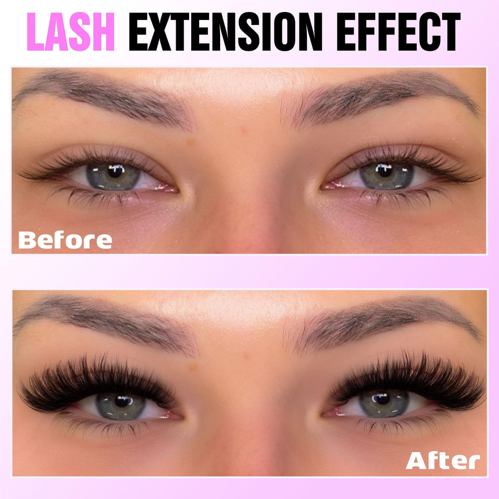 Pawotence lash bond and seal for secure, long-lasting hold