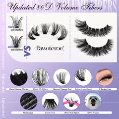 Pawotence lash bond and seal bottle for secure placement.