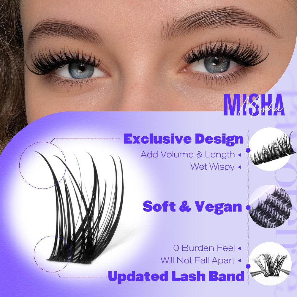 Pawotence lash remover enables gentle, stress-free cluster removal.