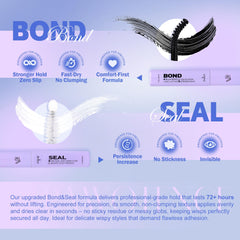 Pawotence lightweight lash band feels comfortable all day.