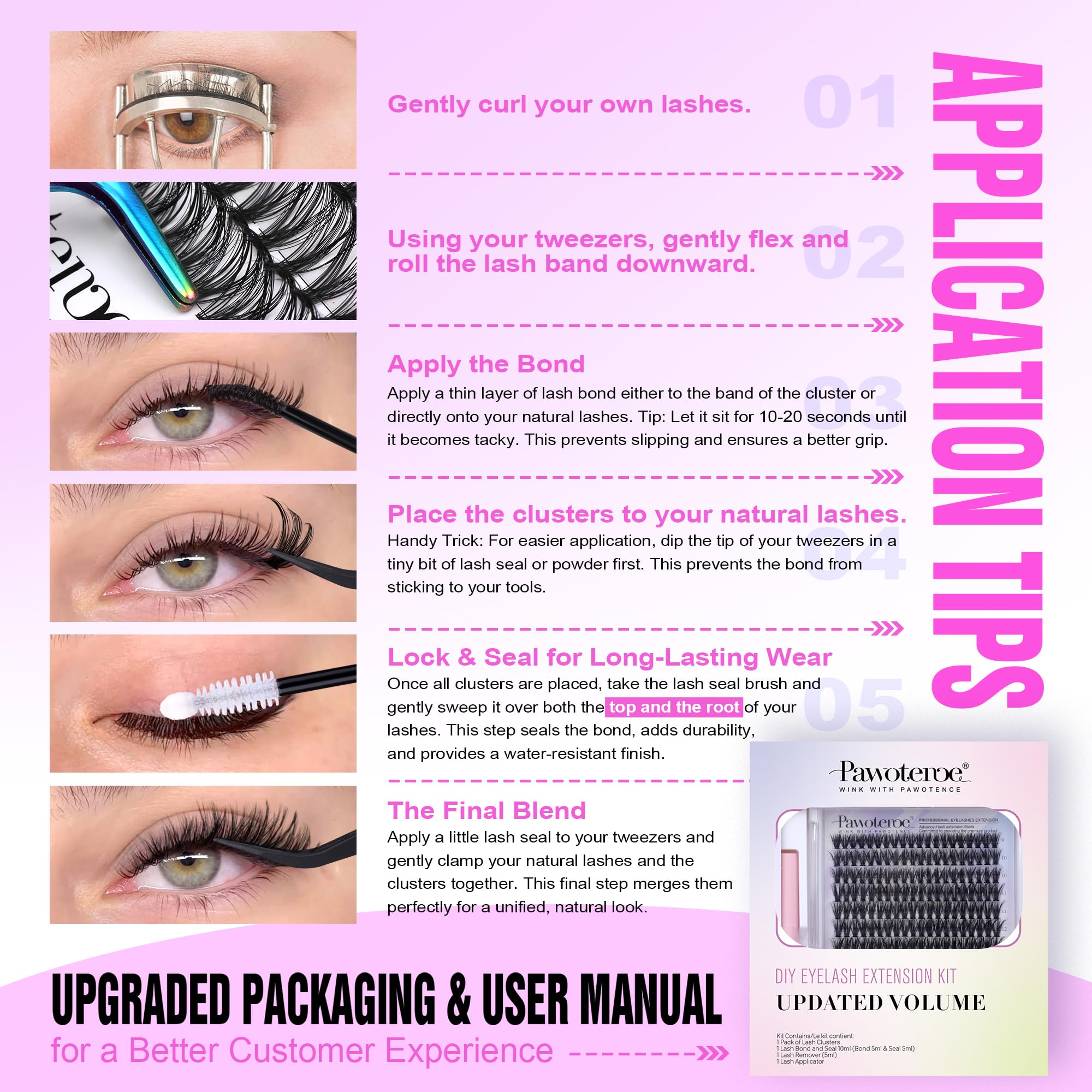 Pawotence professional-look lashes you can craft at home