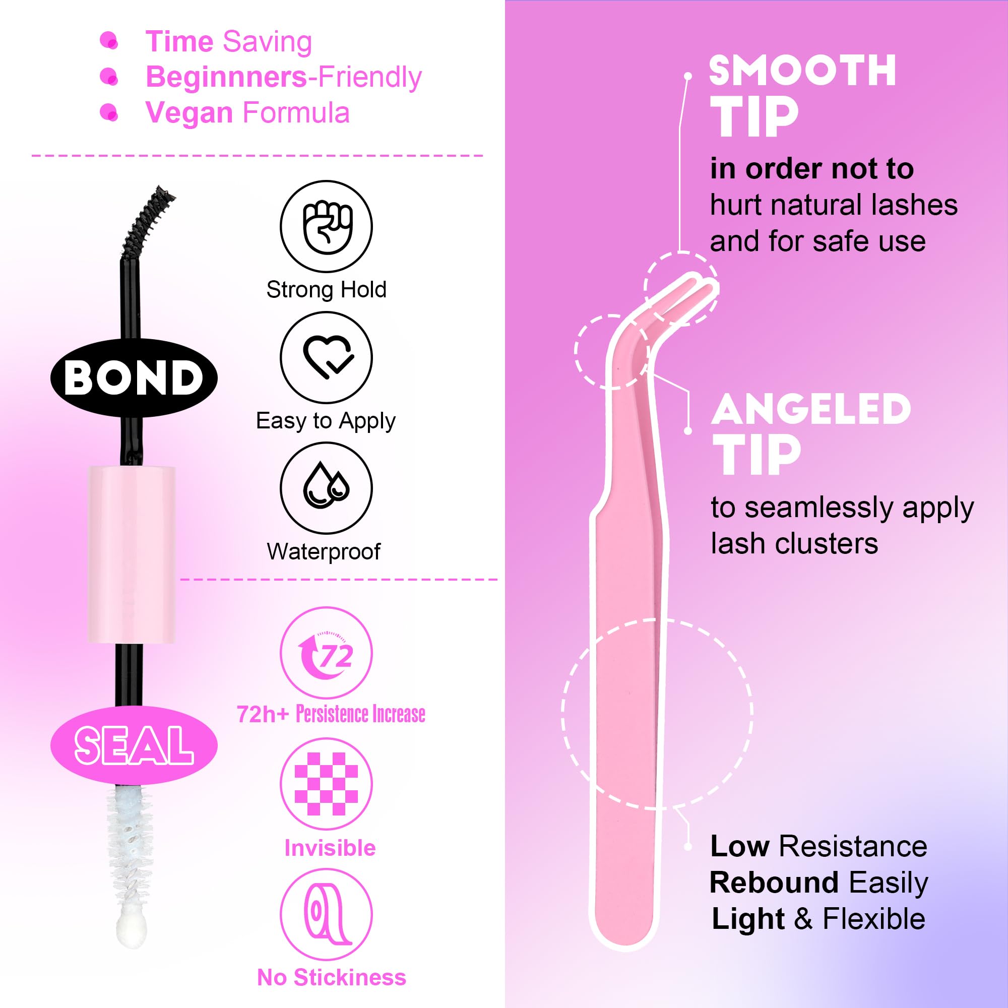 Pawotence updated cluster fibers offer softness and longevity