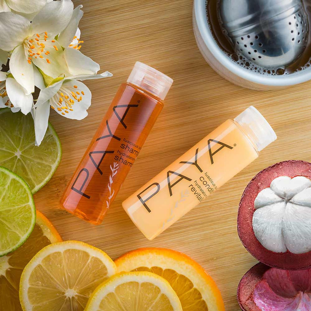 Paya Organics travel set facial bar close-up shows gentle cleansing for skin
