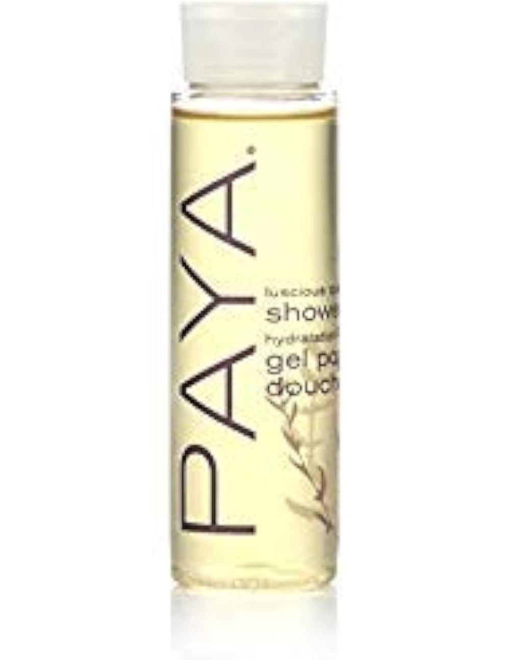 PAYA Shower Gel Huntington bottle highlights tropical papaya fragrance for a refreshing shower.