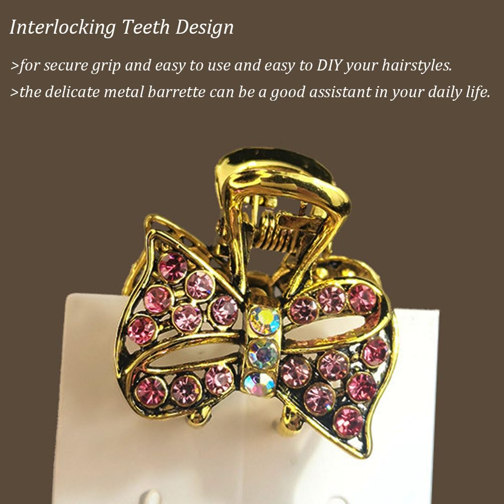 PBQOA butterfly wings clip accents outfits and holds hair in place