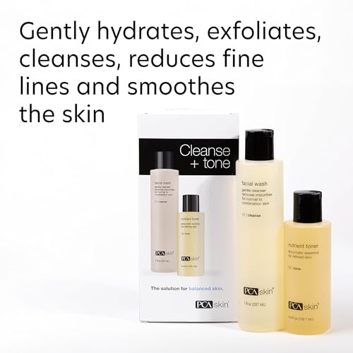 PCA SKIN Nutrient Face Toner bottle closeup, pore refinement and brightening