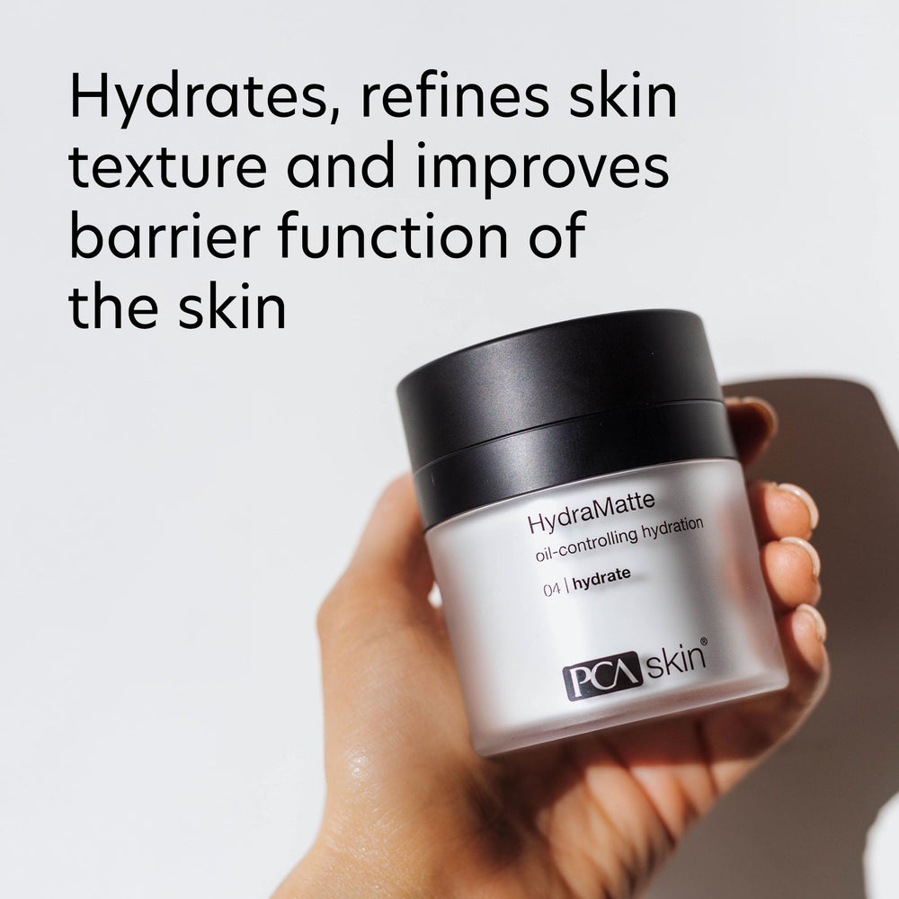Texture swirl shows lightweight gel consistency for quick absorption by the skin