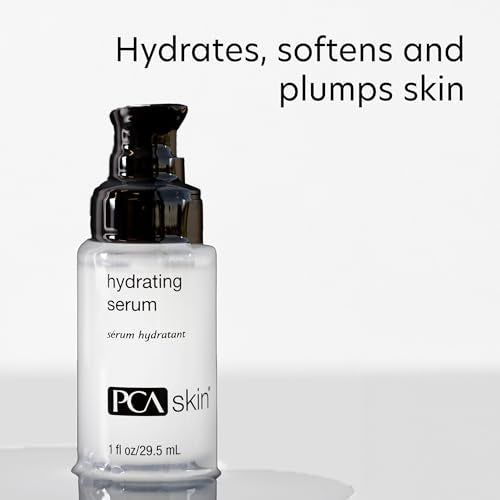 Close-up of texture from PCA SKIN Hydrating Serum indicating a silky, fast-absorbing finish.