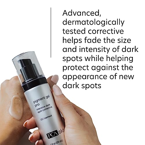 PCA SKIN Pigment Gel Pro label highlighting SynerPro Complex.