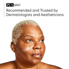 PCA SKIN Resurfacing Serum droplet detail hints at slow-release exfoliation.