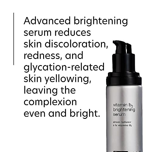 Applying PCA SKIN Vitamin B3 Brightening Serum to face and neck twice daily