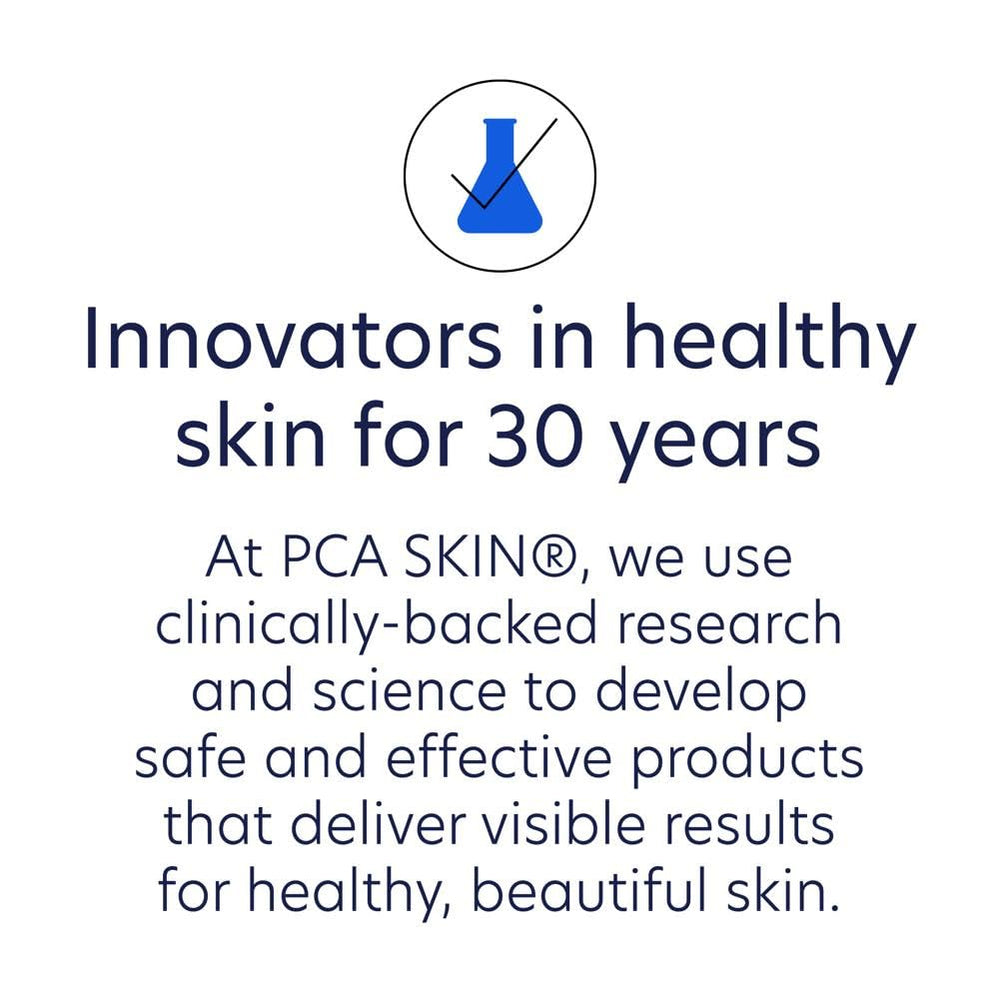 Cap closeup emphasizes secure dosing mechanism on PCA SKIN bottle
