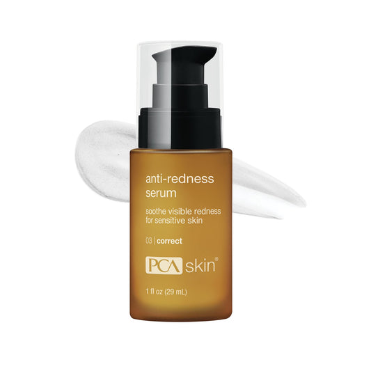 PCA SKIN Anti Redness Serum bottle promoting gentle redness relief