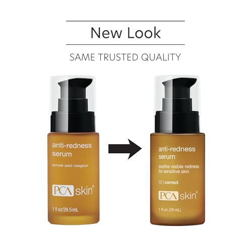 PCA SKIN Anti Redness Serum pump closeup for precise application