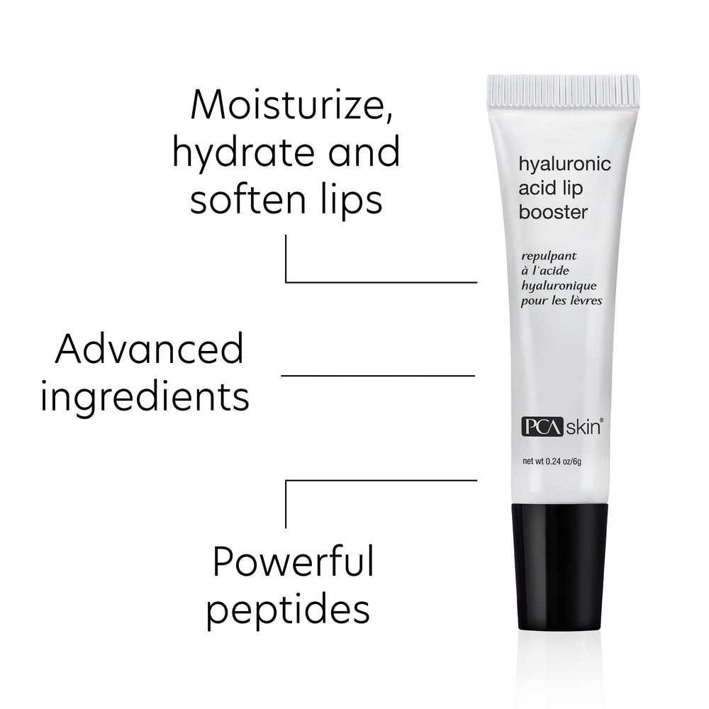 PCA SKIN Hyaluronic Acid Lip Moisture on lips.