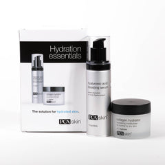 PCA SKIN Hydration Essentials Kit bottle close-up for instant hydration