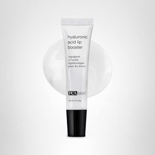 PCA SKIN Lip Plumper Serum packaging flatlay.