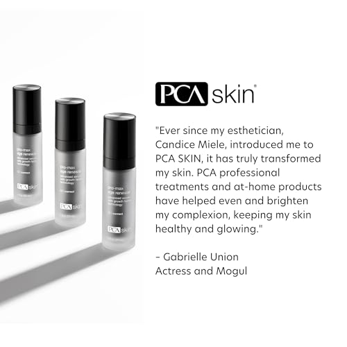 PCA SKIN Pro Max Age Renewal serum texture swirl on hand for smooth absorption.
