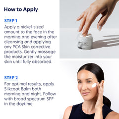 Nighttime Silkcoat use to support overnight hydration