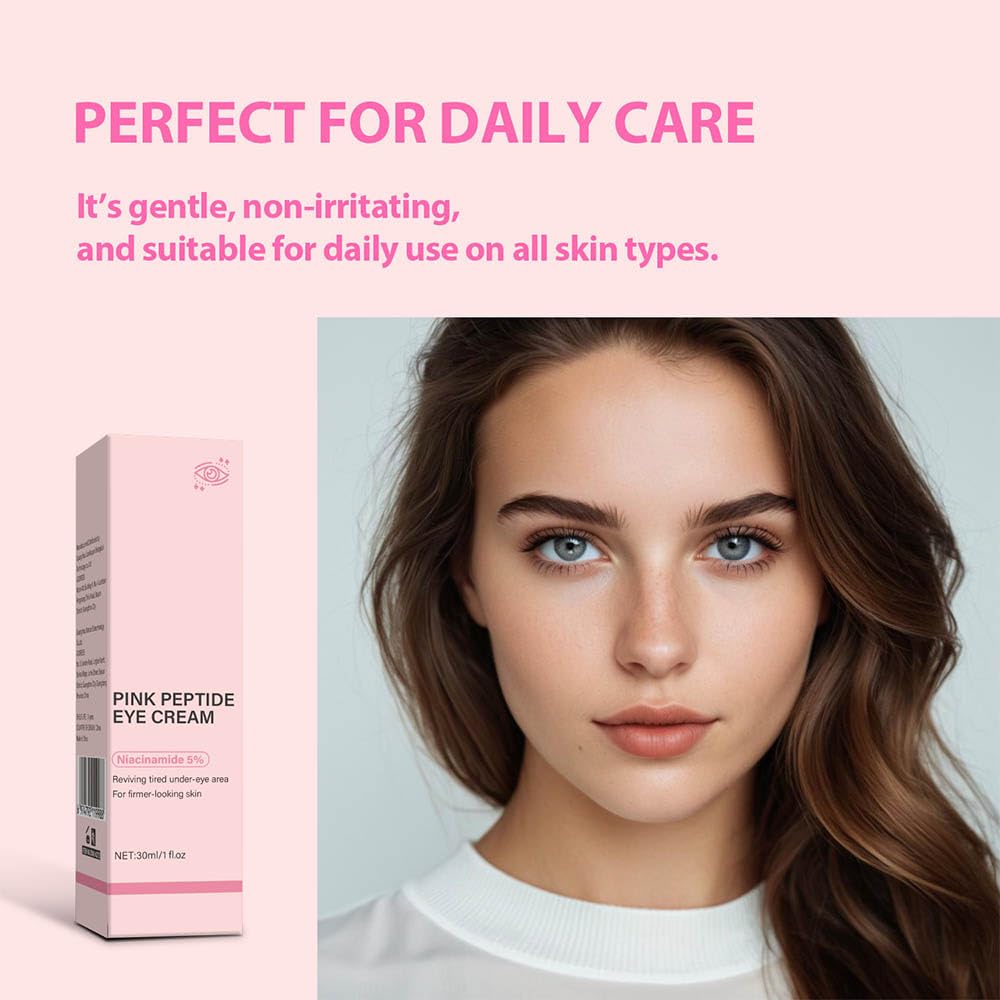 PDRN Eye Cream jar nourishing delicate under-eye skin.