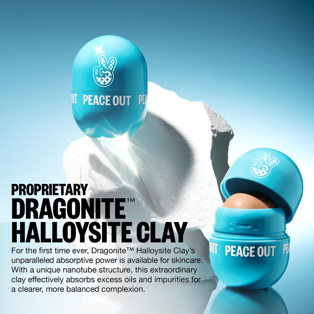 Compact design of Peace Out Oil Contol Roller for daily balance