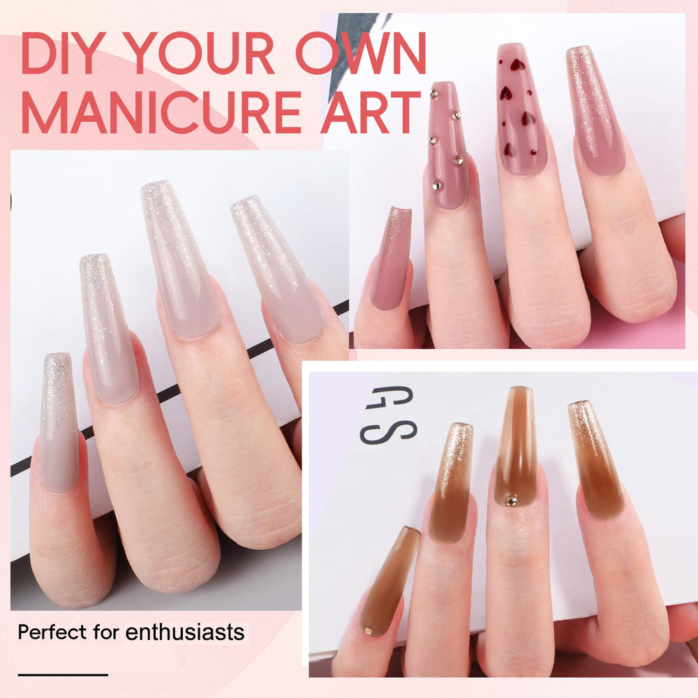 PEACECOLOR 15-colors swatches showcase seasonal options for creative nail design.