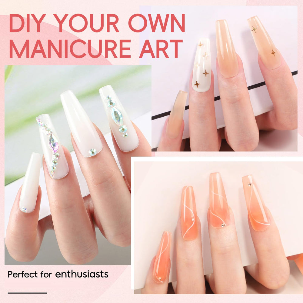 PEACECOLOR mini nail lamp for quick, even curing at home.