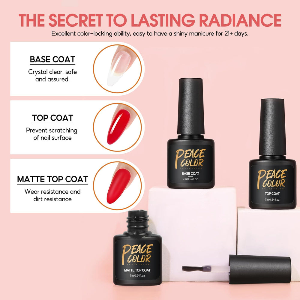 PEACECOLOR sequins add sparkle to enhance nail art.