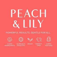 Peach & Lily application demo illustrates quick glow-enhancing routine