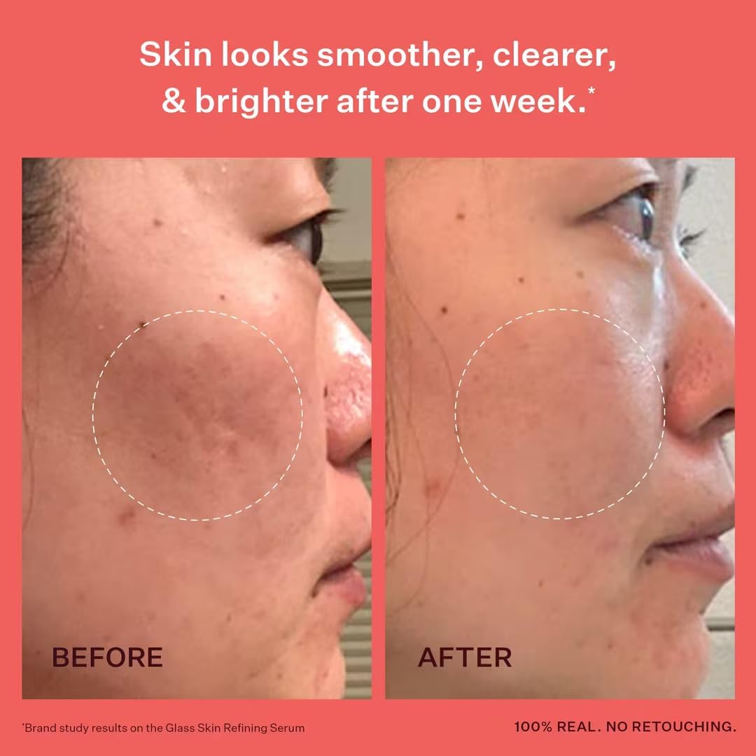 Peach & Lily serum bottle promises a bright, smooth look