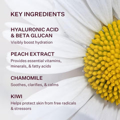 Peach and Lily glow after use for a healthy look