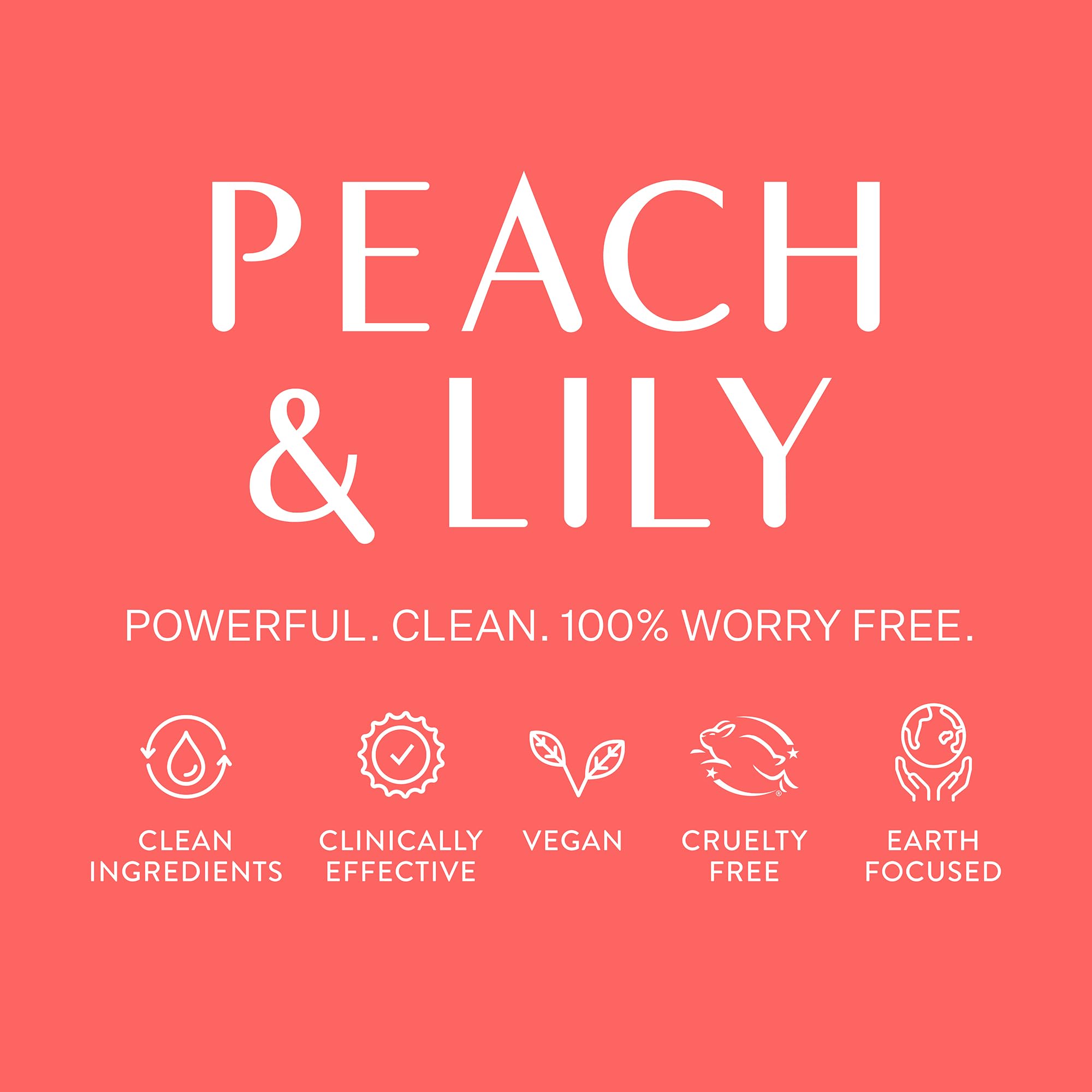 Peach and Lily ingredients glimpse featuring chamomile and kiwi