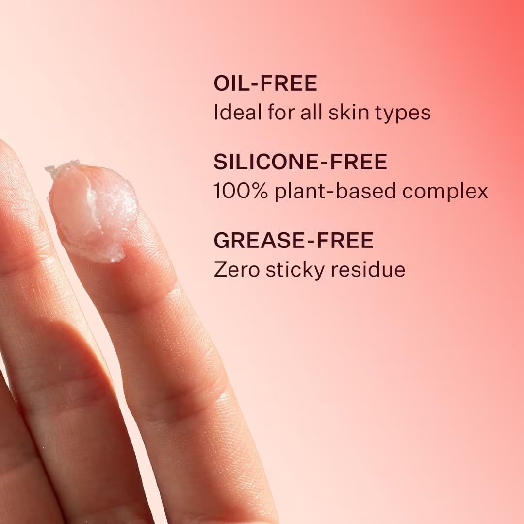 Peach & Lily Velvet Biome Repairing Ointment close-up reveals silky, non-greasy finish.