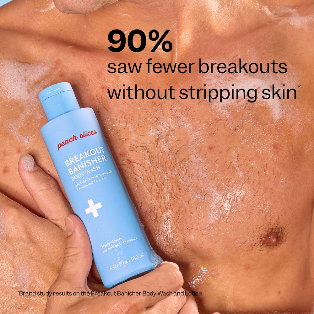 Peach Slices Breakout Banisher niacinamide evens tone and supports clarity