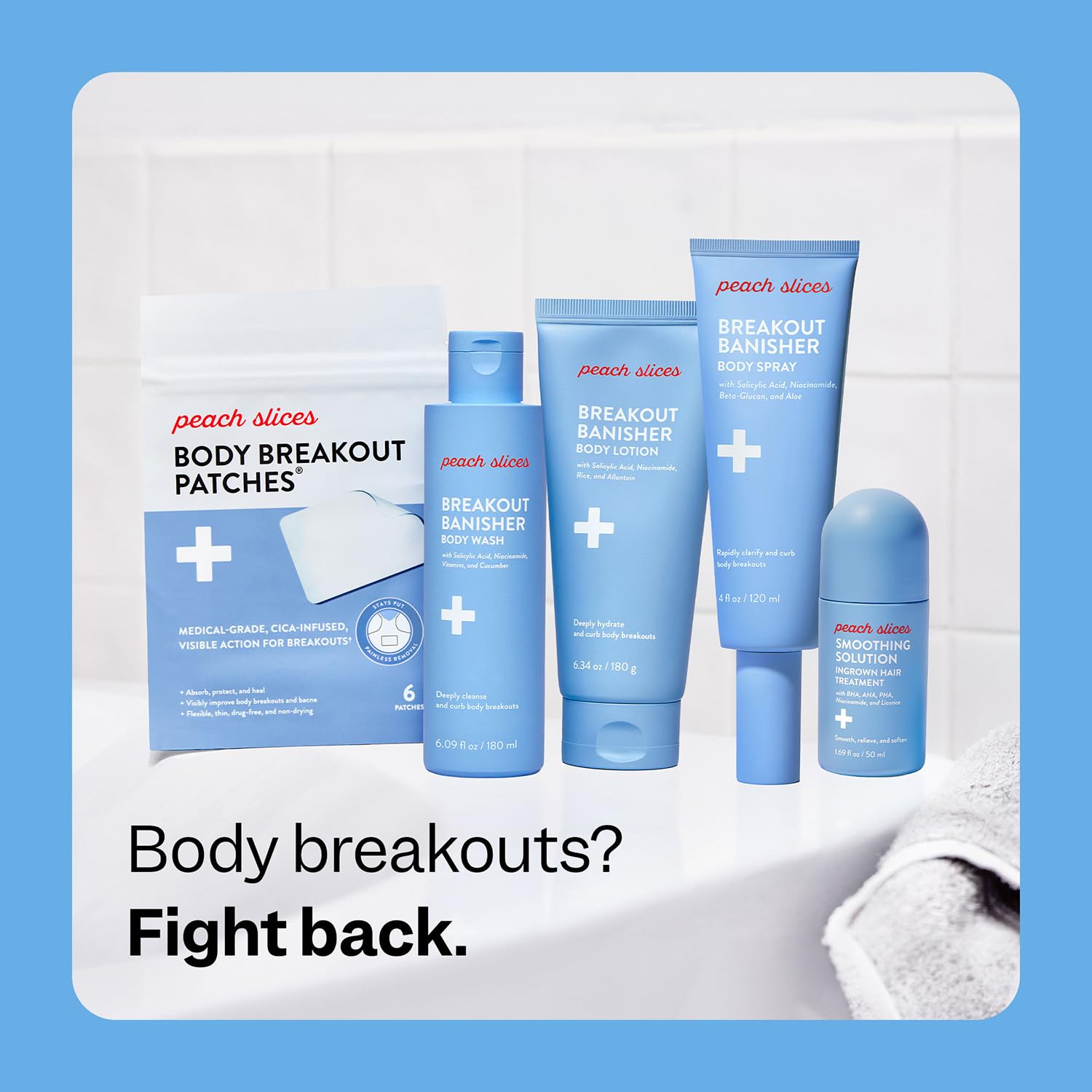 Peach Slices Breakout Banisher vegan and cruelty-free formula for mindful care