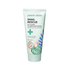 Peach Slices Snail Rescue bottle for weightless daily hydration.