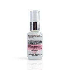 Application of Peaches Renew Face Oil demonstrates easy, quick hydration