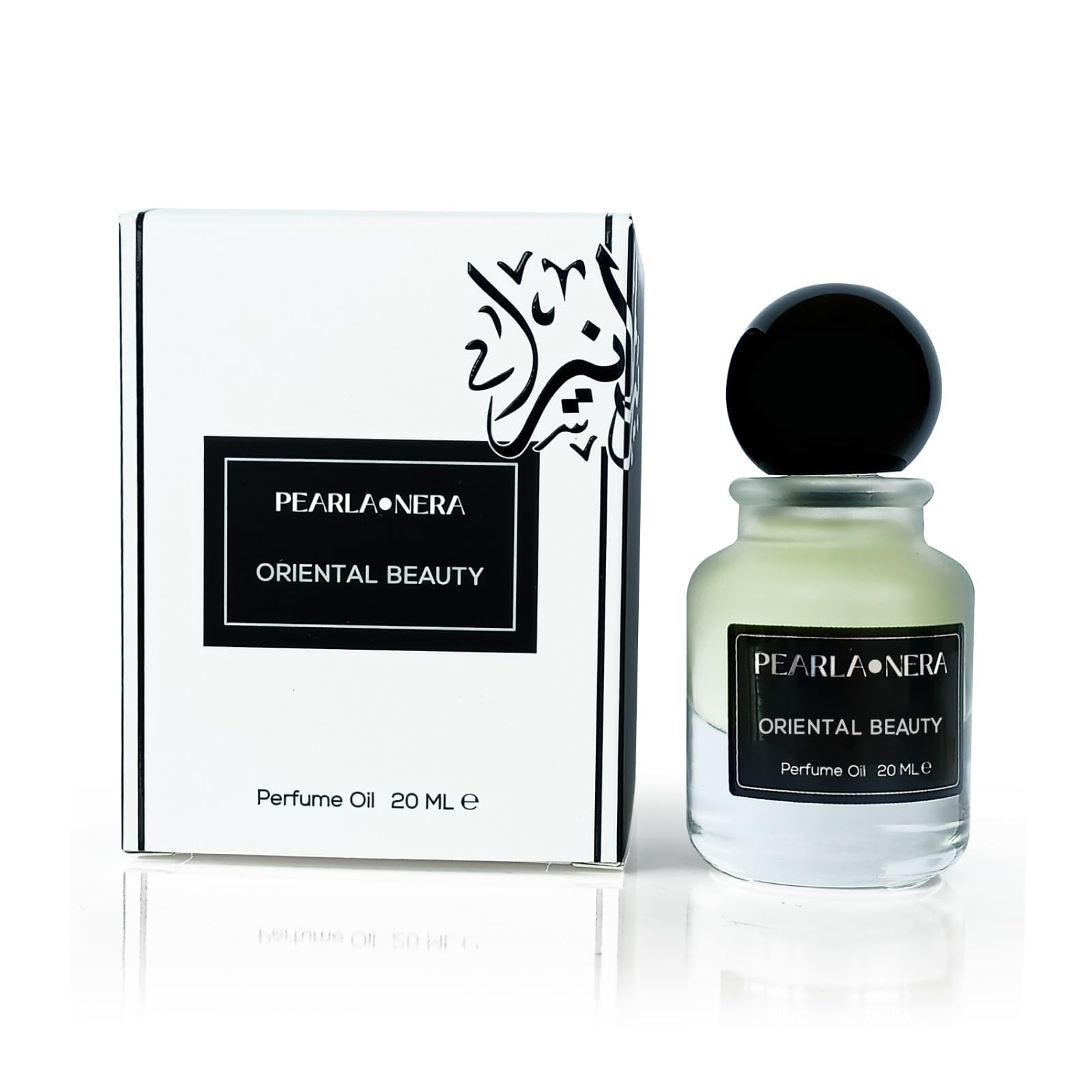 PEARLANERA Oriental Beauty bottle closeup for daily fragrance rituals