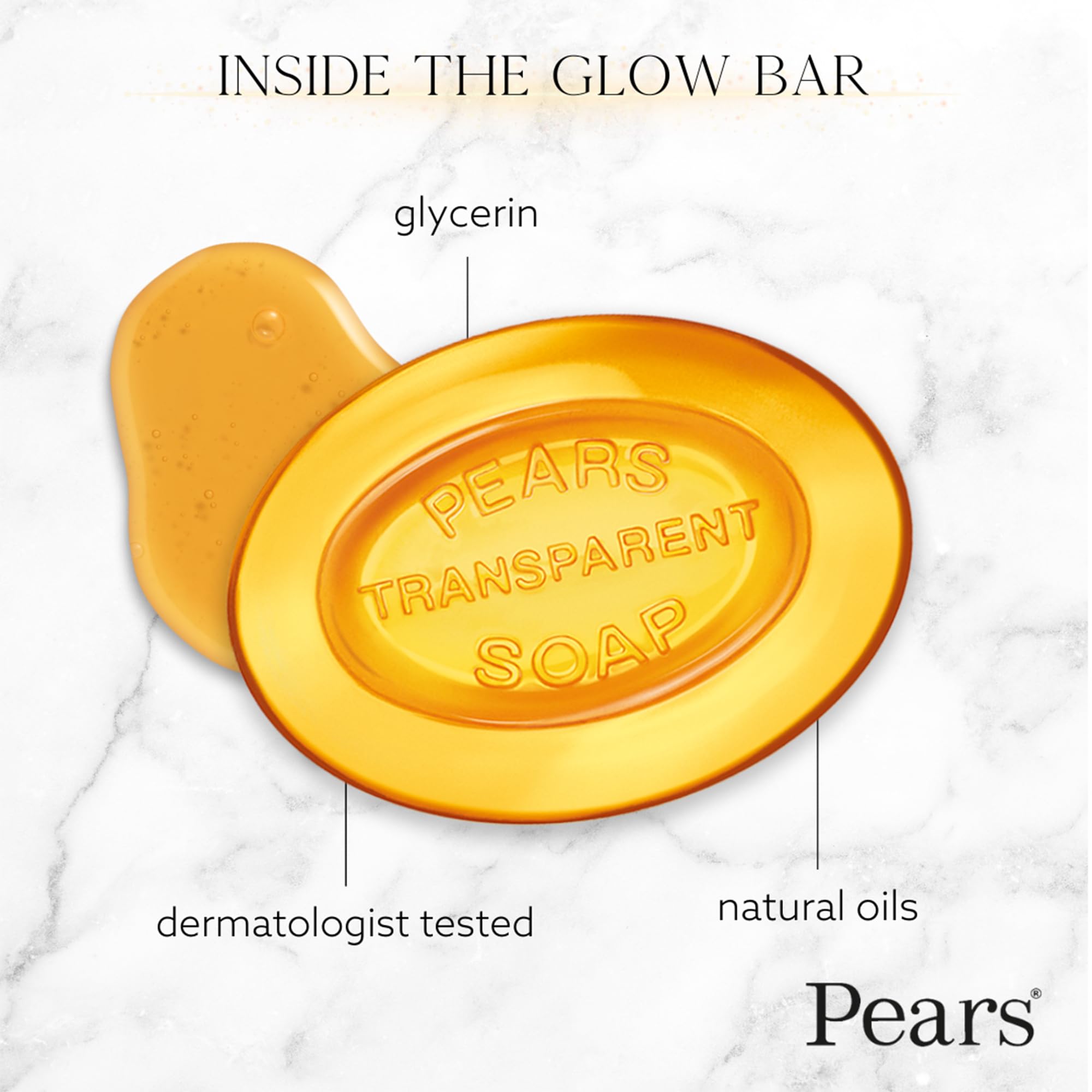 Pears glycerin soap green bar mild formula for delicate skin