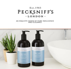Front view of 500 ml bottles from Pecksniff's De-Tox set