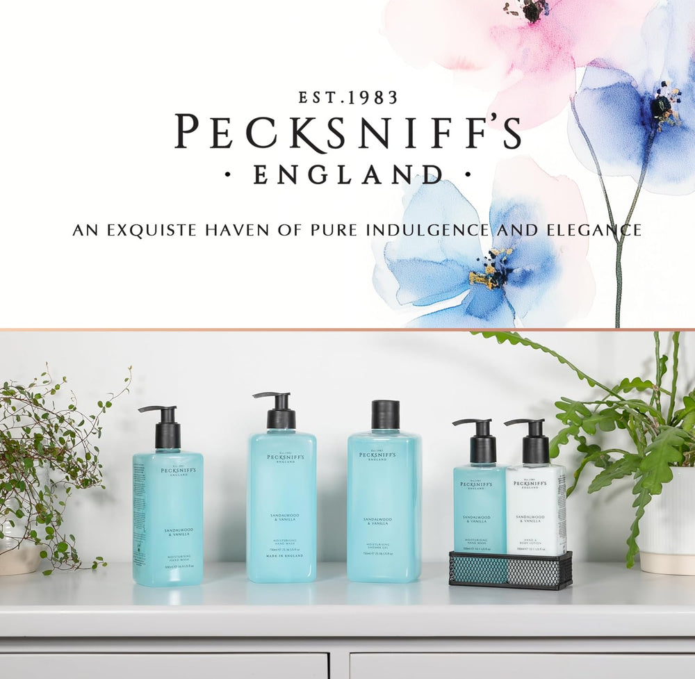 Pecksniff's set shown in daily-use scene beside sink