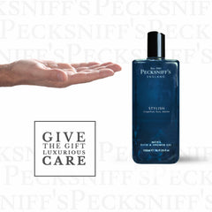 Pecksniff's Men's Bath Gel foam for smooth rinse and balance