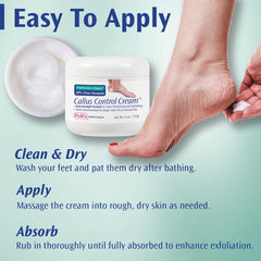Pedifix dry heel hydration foot cream jar helps restore soft, comfortable feet.