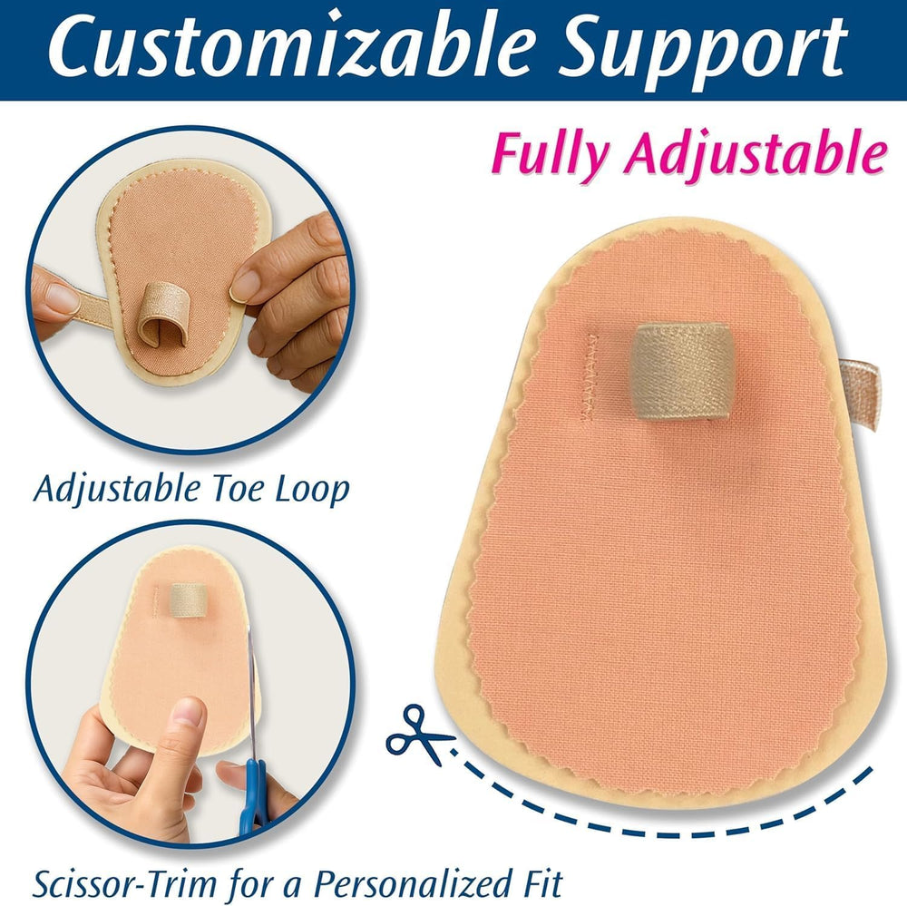 Pedifix Toe Straightener adjustable loop holds toes securely for easy alignment