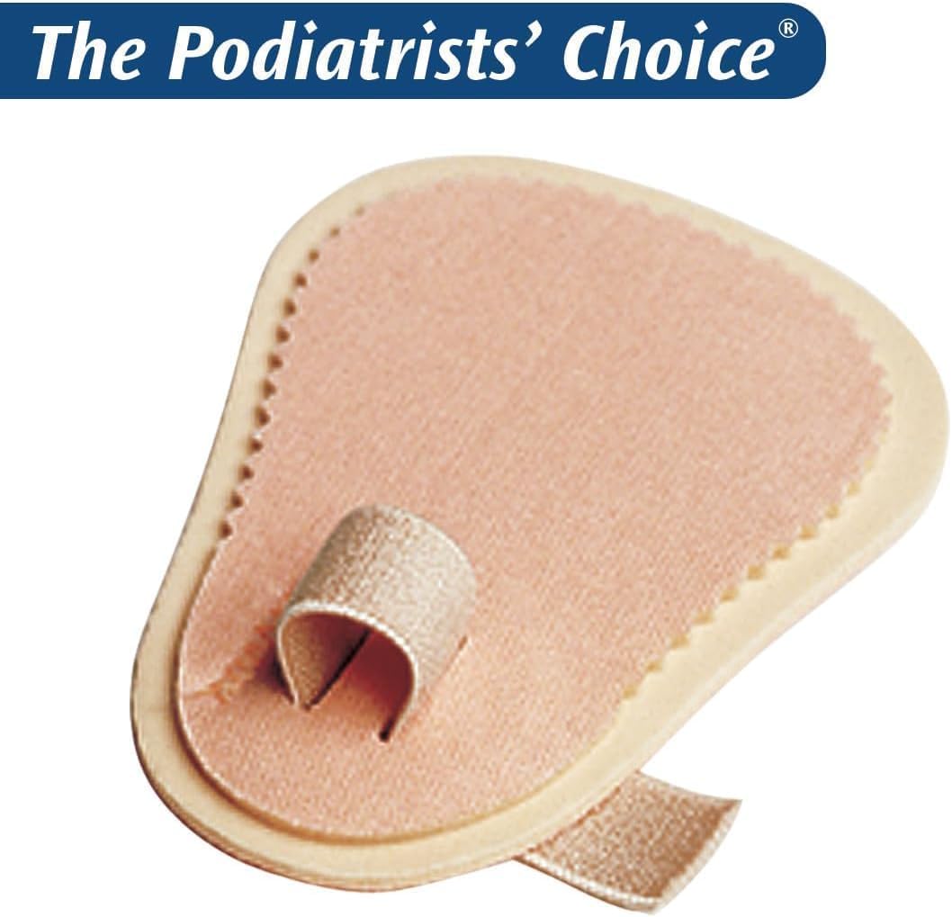 Pedifix Toe Straightener soft foam pad cushions the forefoot for day-long comfort