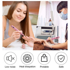 PEL-CAS 66 sanding bands for versatile finishes on nails.